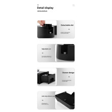 Base Portafiltro per Caffè, Organizer per Macchine da Caffè Espresso, Accessori, Base Portafiltro per Caffè Epsresso, Nero