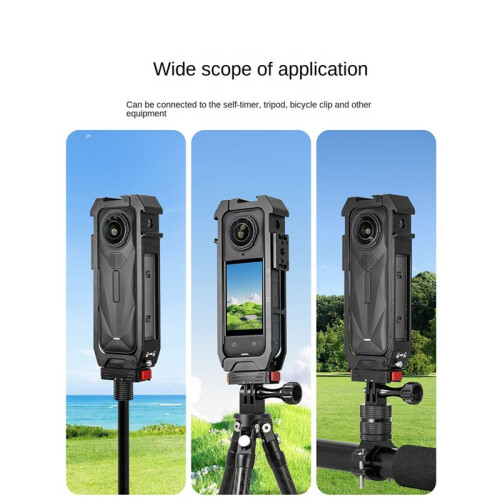 FEICHAO Magnetic Quick Release Camera Cage Rig for  X5 Panoramic Horizontal Vertical Bracket  Protective Frame 1
