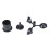 2X Windanemometer Shell Wind Winddeel Richting Indicator Shell Windsensor Vervangbare Shell Gebruik voor Windsensor 5