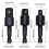 18Pcs Right Angle Drill Attachment Set with 105 Angle Drill Adapter and Impact Grade Socket Adapter 9