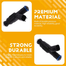 6pcs Fuel Injectors 0280155784 for Cherokee Grand Cherokee 4.0L Ram 1500 2500 3500 5.2L 1999-2004