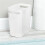 4Pack Plastic Trash Can Wastebasket, Classic Garbage Container Recycle Bin for Bathroom, Bedroom, Kitchen, Home Office 6