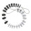 2X Portable Thread Tester Bolt Nut Screw Bolt Nut Screw Checking Checker 26 Male/Female Size Gauge Measuring Tool Kit 2