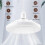 2X E27 Ceiling Fan with Light & Remote Control,  Fan Light, Lighting Fan, LED Ceiling Fan Lamp A 3