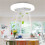 2X E27 Ceiling Fan with Light & Remote Control,  Fan Light, Lighting Fan, LED Ceiling Fan Lamp A 6