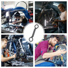 Motorcycle Scooter Clutch Pulley Removal Tool Double Hexagonal Steel for Clutch Durablility Multifunctional Tool