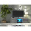 TV Unit Loom 130cm - Dark Grey with Gloss Doors and LED Lights 5