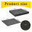 20 PCS Pick Apart Foam Insert Pluck Pre Square Sheet Foam with Bottom Use for Board Game Box Cases Storage Drawer A 8