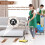 Updated Self Adhesive Caster Wheels 8 Pack, 201 Stainless Steel Stick  Wheels 6