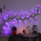 Halloween Lights Bat Pumpkin Led String Light Willow Vine Light Bendable Tree Lamp Halloween Party Home Decor 7