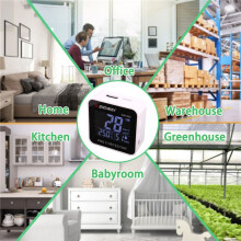 SNDWAY USB Charging PM 2.5 Detector SW-825 Sensor Meter Portable Measuring Device Real Professional Air Monitoring
