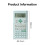 Deli 240 Functions Scientific Calculator Engineering Tool 2- Display 12-Digit Standard and Advanced Math Capabilities 8