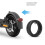 Pneu de Substituição de 8,5 Polegadas com Câmara de Ar Espessa de 8 1/2 X 2 para Scooter Elétrica para  M365 1S Pro2 3