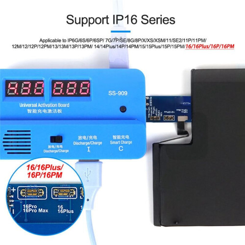 SS-909 Universal  Charger Board for  6G-16PM/Android Repair Testing Fast Charging Activation Board Tool 2