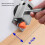 Stainless Steel Dual-Use Woodworking Scriber, Adjustable 70mm 8