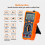 NJTY Auto-Ranging Digital Multimeter, TRMS 6000 Counts AC  Voltmeter Ohm Volt Amp Meter, Electrical Multimeter Tester with NCV 6