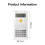 Deli 240 Functions Scientific Calculators Multifunction Function Engineering Calculators 2- 12digit Math Calculators 8