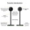 For  2 1080P HD Computer Camera for NS2 Switch2 Video Chat Wide Angle Camera with Heat Dissipation Vents 10
