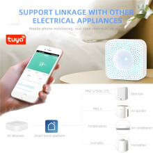 Tuya WiFi Air Box Detector Air Quality Monitor Air Housekeeper Detects PM2.5, Formaldehyde, VOCs, CO2