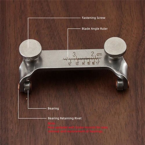 Leather Cutting Knife Fixed Angle Sharpener Grinder Width 40MM Blade Grinding Sharpening Auxiliary Tools 2