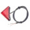 For  Quick 3 Electric Scooter Universal Rear Tail Light Brake Warning Light Rear Light Taillight 2