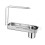 Stainless Steel Draining Rack Expandable Sponge Holder for Kitchen Sink Dish Drying Rack for Kitchen Counter C 1