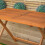 Samuel Alexander Outdoor 6 Person Folding Rectangular Wooden Garden Dining Table Chairs Set 4