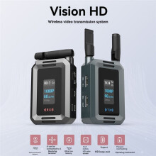 XVision HD Wireless Video TX 1080P 60 UVC Streaming 80 Ms Geringe Latenz Kein Rauschen für Kamera/Smartphone/PC Live