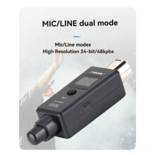 Trådlöst Mikrofonsystem Micphone Trådlös Sändare UHF-Sändare Mottagare Mi för Dynamisk Kondensor