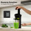 Spector Cold Press Slow Juicer Easy Clean Blk 4