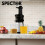 Spector Cold Press Slow Juicer Easy Clean Blk 7
