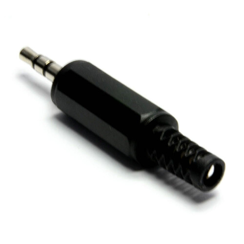 kenable 3.5mm Male Plug Stereo Audio Solder Terminal Connection 1