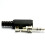 kenable 3.5mm Male Plug Stereo Audio Solder Terminal Connection 3