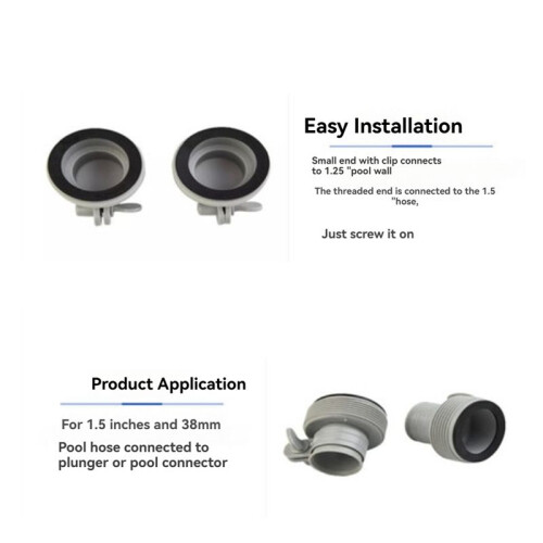 1.5inch Hose Conversion Adapter Kit for  Hose Conversion Adapter B Replacement Part Model Number 25009