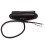 Electric Guitar Small Dual-Track Cut Single Pick- In Black 4