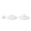 Cat Window Mount Hammock 8.5cm White Plastic Vacuum Suction Cup with Screw 3