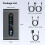 10Gbps USB 3.2  USB C ,4 Port USB Switcher for PC Laptop Share Keyboard Mouse Supports USB C Input 6