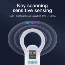 UHF Pet Microchip Scanner Handheld Reader 860-960kHZ Portable 2.4G USB BT Output RFID Tag Scanner Support Android Window