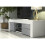 TV Unit Loom 130cm - White & Grey Gloss Doors 3