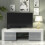 TV Unit Loom 130cm - White & Grey Gloss Doors 4