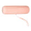 Toothbrush Cup Pink 19.5x6x5.5 cm Ample Capacity 10