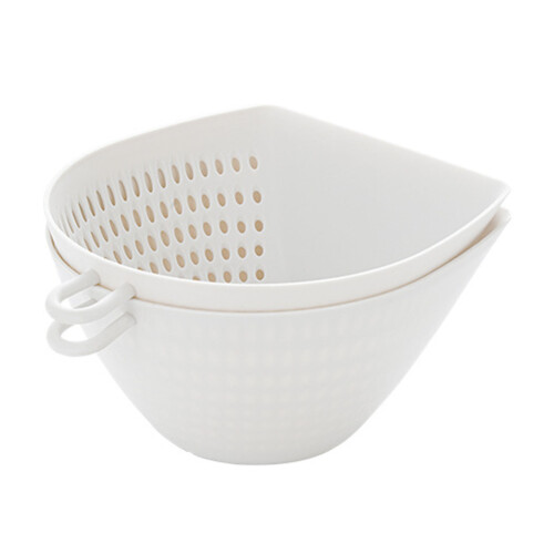 Large PP Strainer Colander Set 6.2x8.5cm/6.3x8.1cm 1