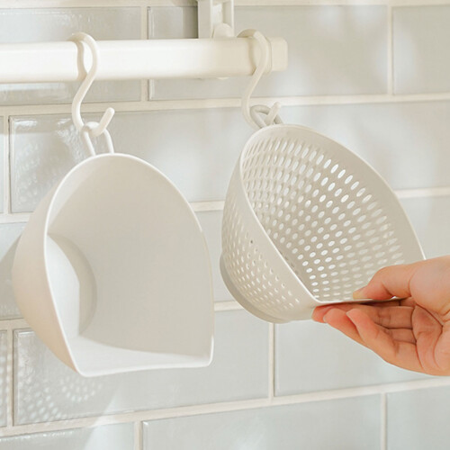 Large PP Strainer Colander Set 6.2x8.5cm/6.3x8.1cm 2