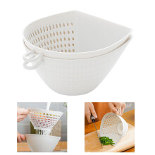 Large PP Strainer Colander Set 6.2x8.5cm/6.3x8.1cm
