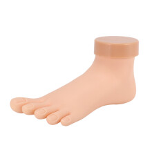 Modele de pied pratique Flexible mobile pied faux mou outil pour traitement d'art d'ongle