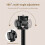 Extendable Tripod Portable Adjustable Light Stand with 1/4 Screws Camera Phone Tripod for Traveling 8