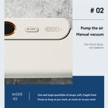 Portable Vacuum Sealer Machine for Home Use - Automatic Food Packaging and Preservation UK Plug