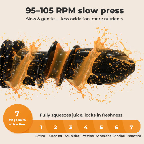 Spector Cold Press Slow Juicer 150W Easy Clean 1
