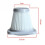 20Pcs Hepa Filter Hand-Held Vacuum Cleaner Accessory Filter for Media SC861 SC861A 6