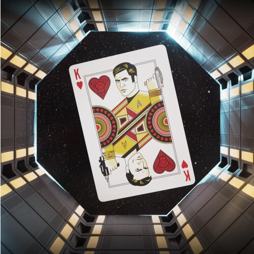 Theory 11 Star Trek Playing Cards - Premium Deck - Includes Cipher Playing Cards Bag (Light) 2